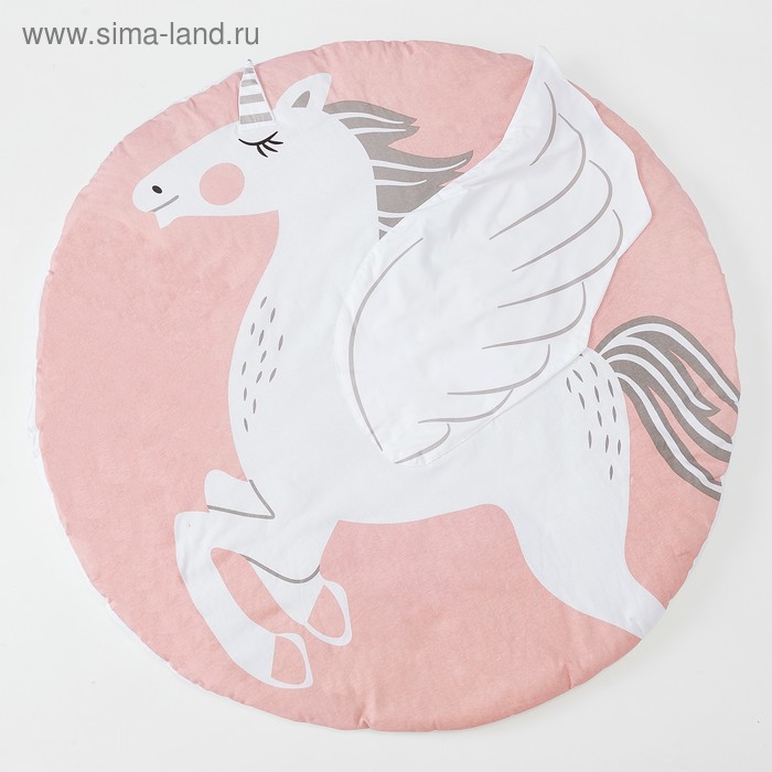 Ковёр детский игровой Крошка Я «Единорог», d 90 см, 100% хлопок
Ковёр детский игровой Крошка Я «Единорог», d 90 см, 100% хлопок