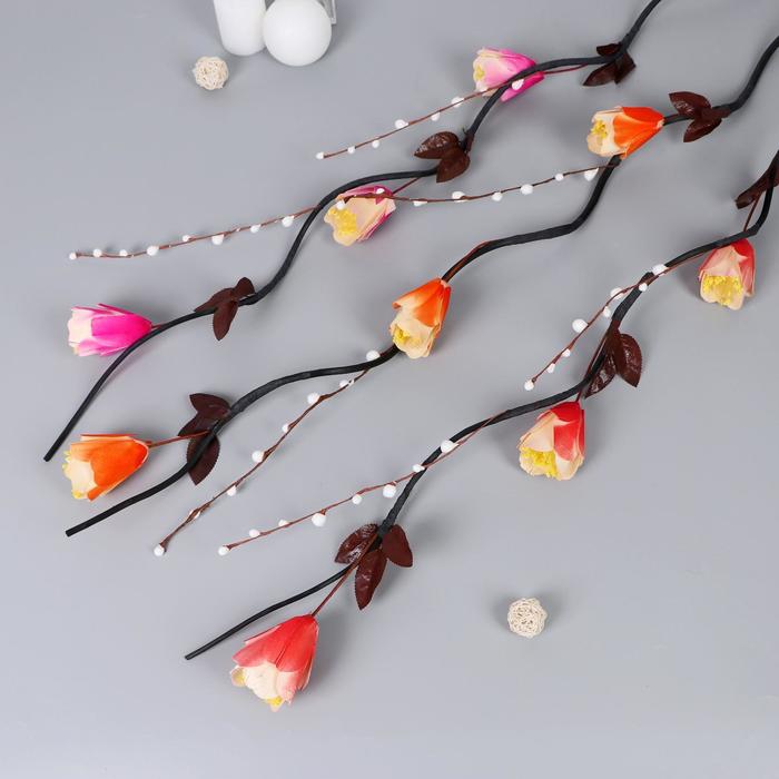 Декор ветка "Цветочки с пыльцой и шариками" 150 см, микс 
Декор ветка "Цветочки с пыльцой и шариками" 150 см, микс