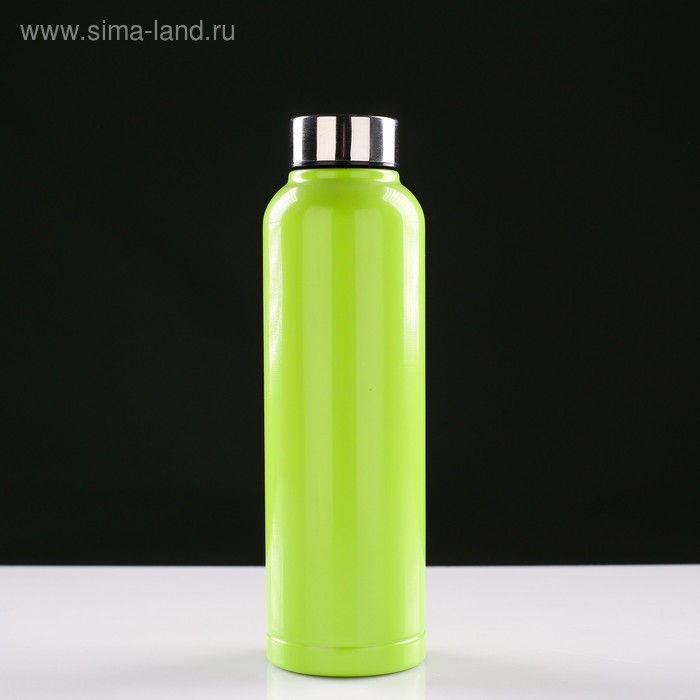 фото Фляга для воды туристическая, 750 мл, 7х24 см, микс