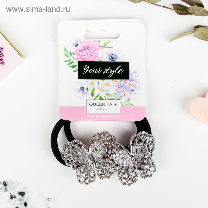 Резинка для волос "Ажур" (набор 2 шт) бабочка
Резинка для волос "Ажур" (набор 2 шт) бабочка