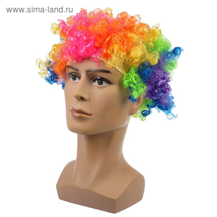 Парик объёмный, цветной 
Парик объёмный, цветной