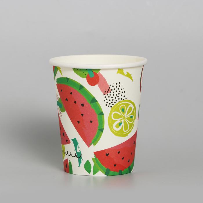 Стакан бумажный «Фрукты», набор 6 шт.
Стакан бумажный «Фрукты», набор 6 шт.