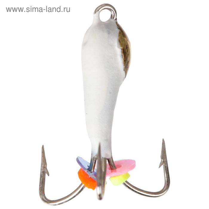 Мормышка чёртик 3 с коронкой цвет белый
Мормышка чёртик 3 с коронкой цвет белый