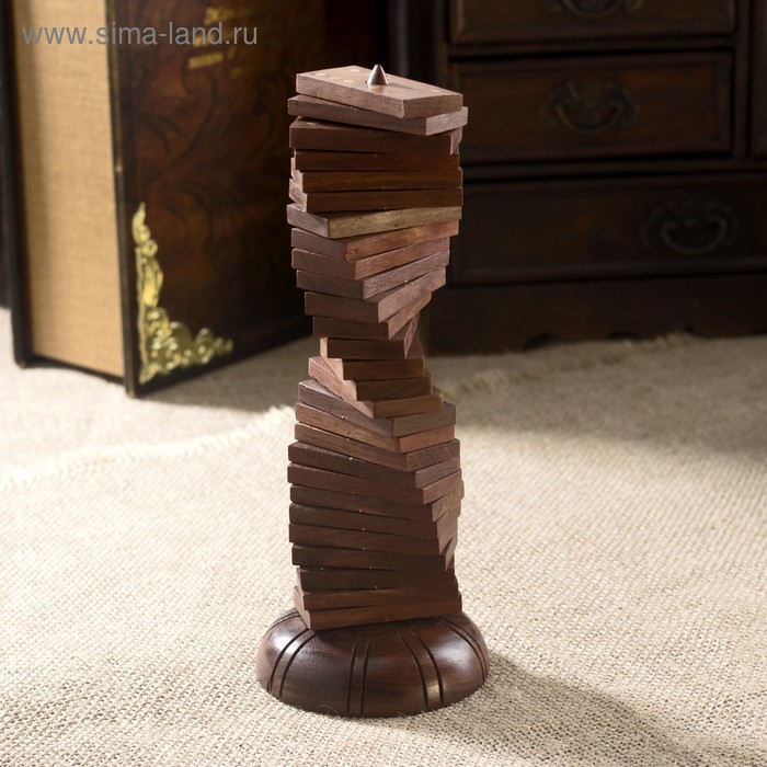 Игра "Домино на стойке" дерево 22,5х7,5х7,5 см
Игра "Домино на стойке" дерево 22,5х7,5х7,5 см