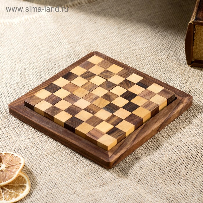 Головоломка дерево "Доска" 16х16х2 см
Головоломка дерево "Доска" 16х16х2 см