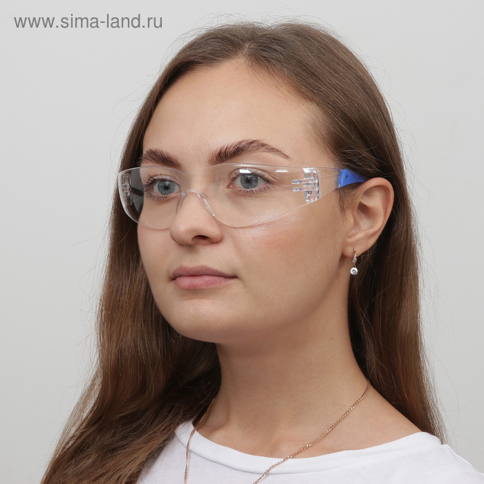 Очки защитные для мастера, цвет голубой
Очки защитные для мастера, цвет голубой