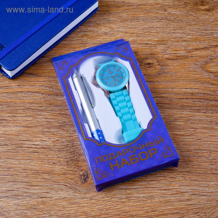 Набор подарочный 2в1 (ручка, часы)
Набор подарочный 2в1 (ручка, часы)