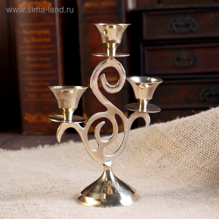 Подсвечник латунь "Узоры" 12х5,5х16 см
Подсвечник латунь "Узоры" 12х5,5х16 см