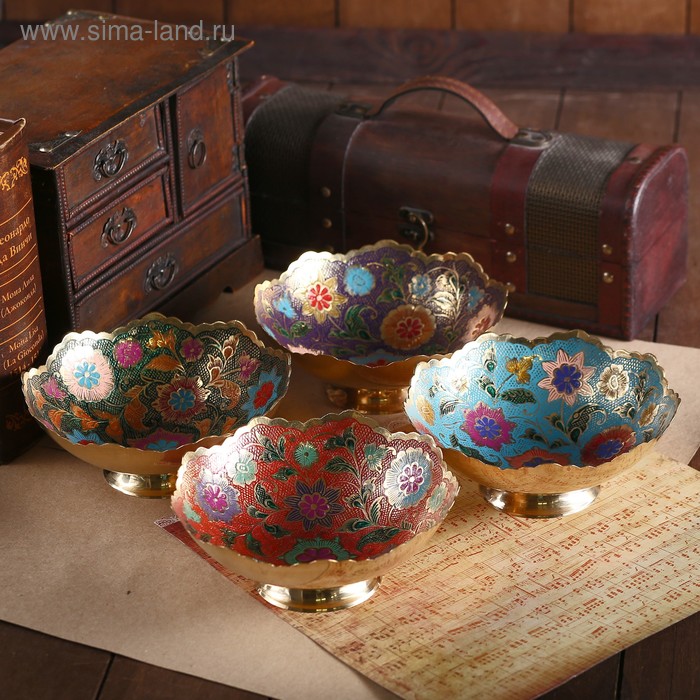 Блюдце латунь "Лаура" 17,5х17,5х7 см МИКС
Блюдце латунь "Лаура" 17,5х17,5х7 см МИКС