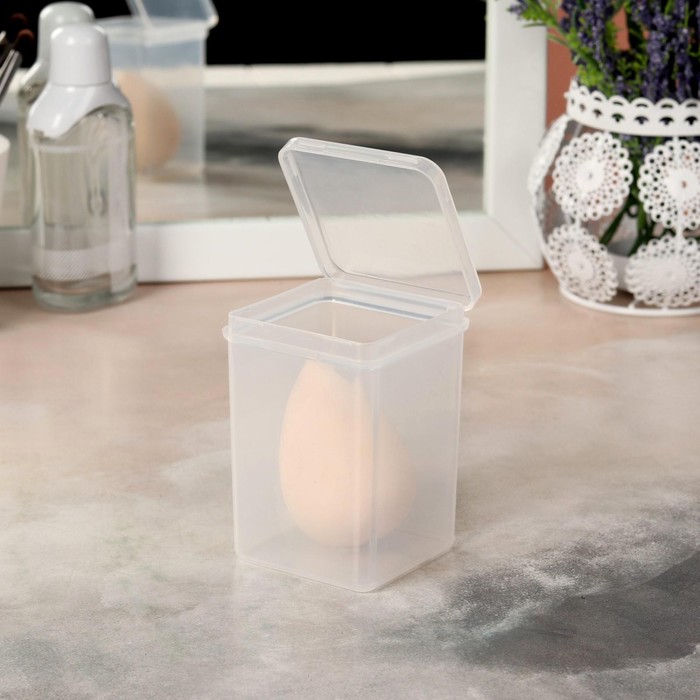 Органайзер для хранения, с крышкой, 8 × 6 × 6 см, цвет прозрачный
Органайзер для хранения, с крышкой, 8 × 6 × 6 см, цвет прозрачный