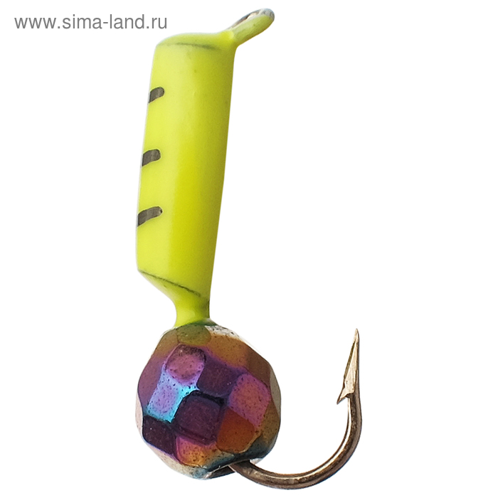 Мормышка "Столбик", вес 0.5 г, d=2 мм, с гран. шариком "Хамелеон" (лимонный) 467
Мормышка "Столбик", вес 0.5 г, d=2 мм, с гран. шариком "Хамелеон" (лимонный) 467