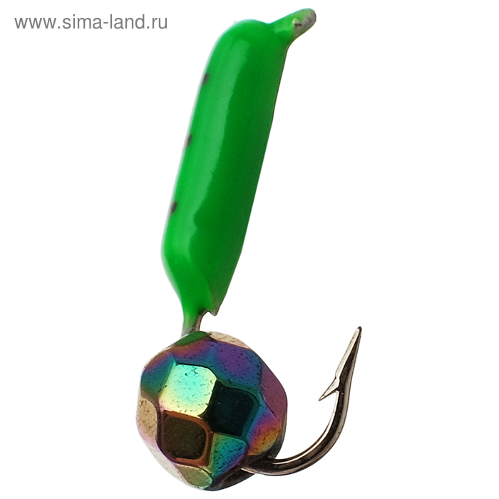 Мормышка столбик 1,5 «Хамелеон», цвет зелёный 
Мормышка столбик 1,5 «Хамелеон», цвет зелёный