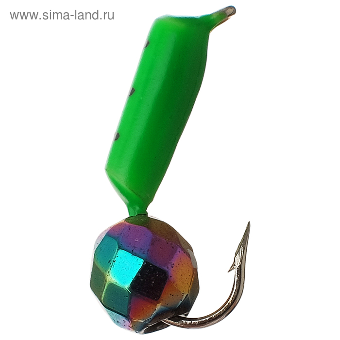 Мормышка столбик 2 «Хамелеон», цвет зелёный
Мормышка столбик 2 «Хамелеон», цвет зелёный
