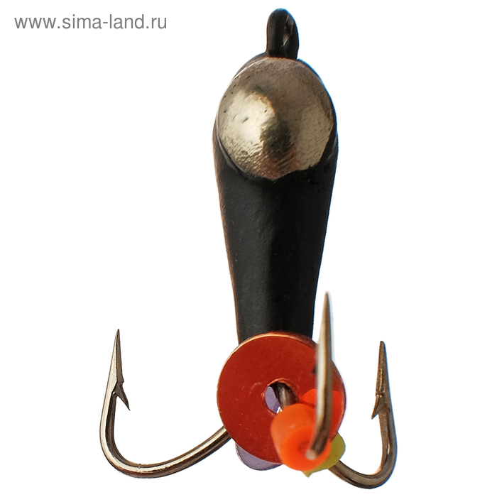 Мормышка чёртик 4 с коронкой
Мормышка чёртик 4 с коронкой