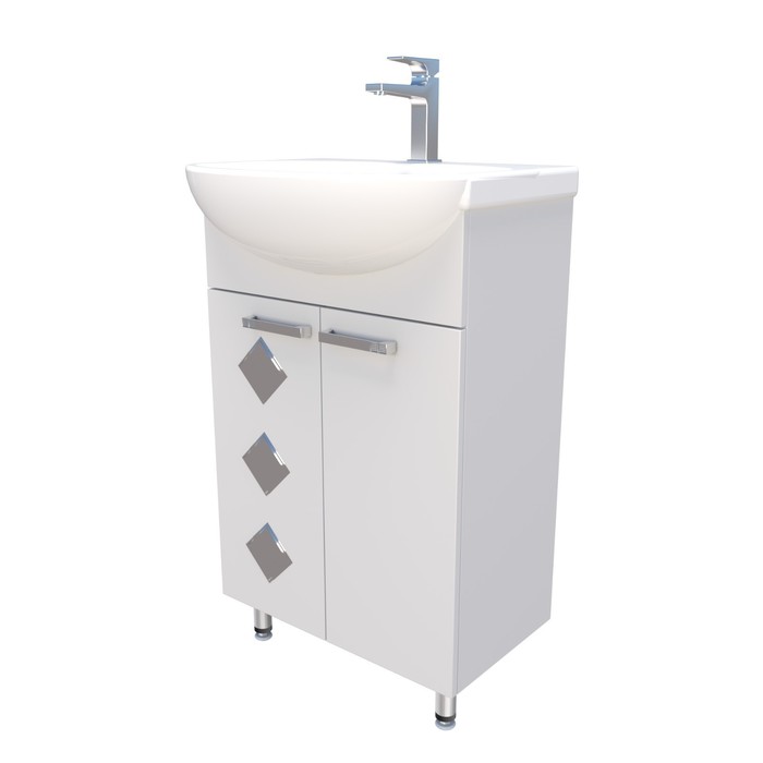 Тумба с раковиной Квадро 55
Тумба с раковиной Квадро 55