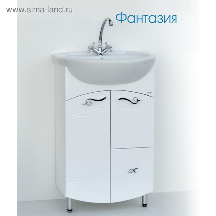 Тумба с раковиной Фантазия 55/1
Тумба с раковиной Фантазия 55/1