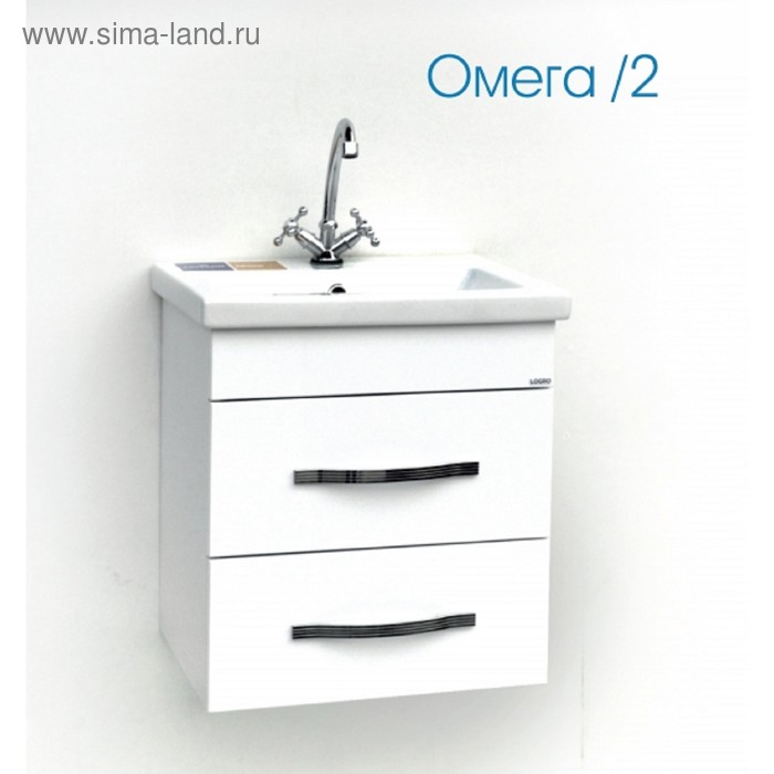 Тумба Омега 70/2 с раковиной Como 70
Тумба Омега 70/2 с раковиной Como 70