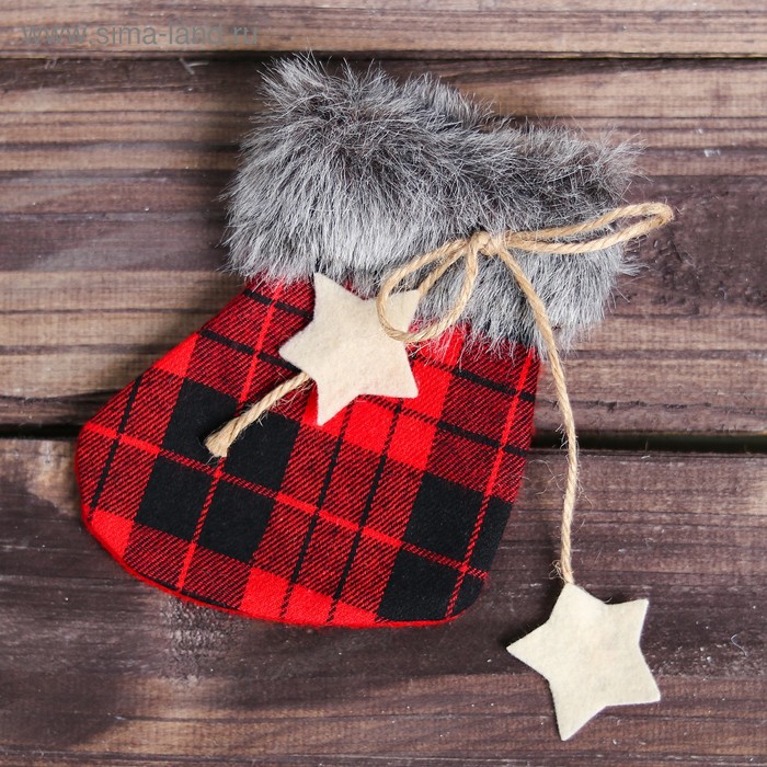 Носочек для подарков «Звёздочка», вместимость 50-70 г
Носочек для подарков «Звёздочка», вместимость 50-70 г