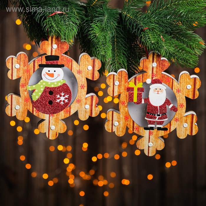 Декор с подсветкой "Снежинка" МИКС
Декор с подсветкой "Снежинка" МИКС