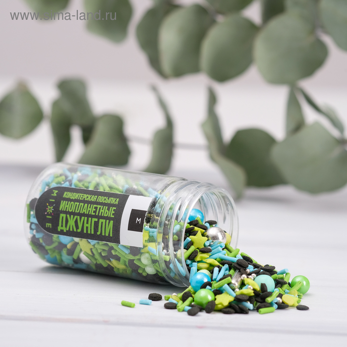 Посыпка кондитерская MIXIE «Инопланетные джунгли», 50 г 
Посыпка кондитерская MIXIE «Инопланетные джунгли», 50 г