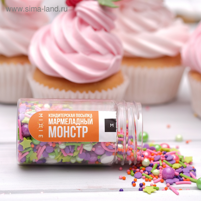 Посыпка кондитерская MIXIE «Мармеладный монстр», 50 г
Посыпка кондитерская MIXIE «Мармеладный монстр», 50 г