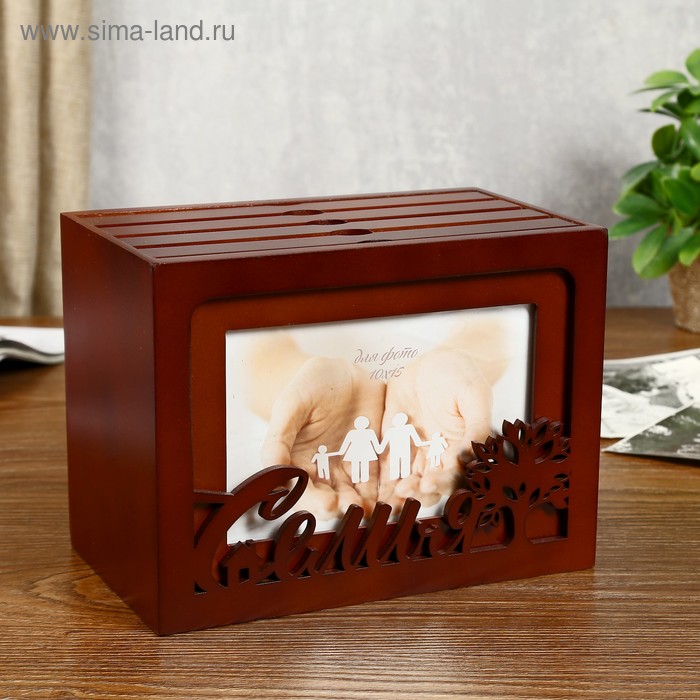 Фотоархив на 96 фото "Семья, дерево" кофейного цвета 20х16х12 см
Фотоархив на 96 фото "Семья, дерево" кофейного цвета 20х16х12 см