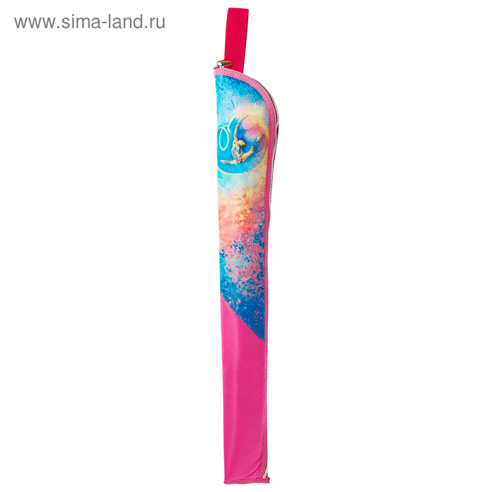 Чехол для гимнастической ленты 308-034, цвет розовый/голубой
Чехол для гимнастической ленты 308-034, цвет розовый/голубой