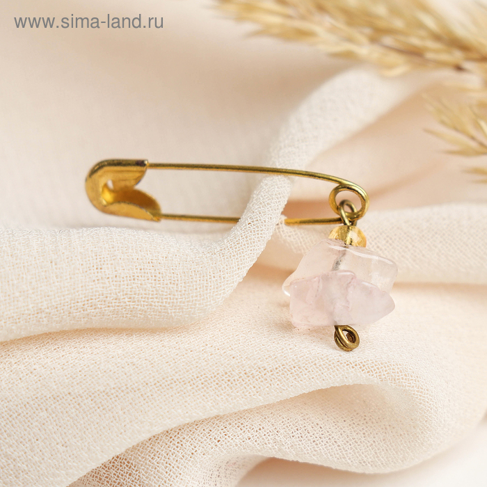 Булавка-оберег "Кварц розовый" (фас 10шт)
Булавка-оберег "Кварц розовый" (фас 10шт)