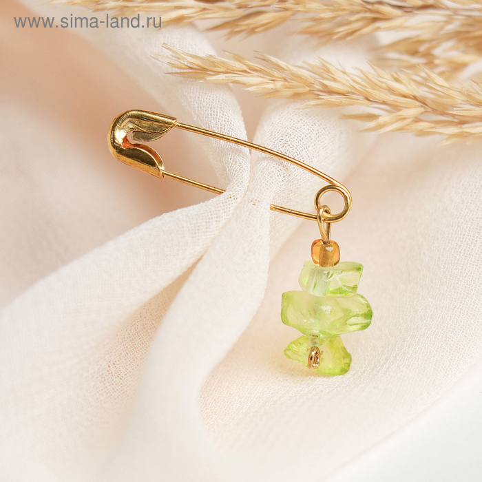 Булавка-оберег "Хризолит" (фас 10шт) 
Булавка-оберег "Хризолит" (фас 10шт)