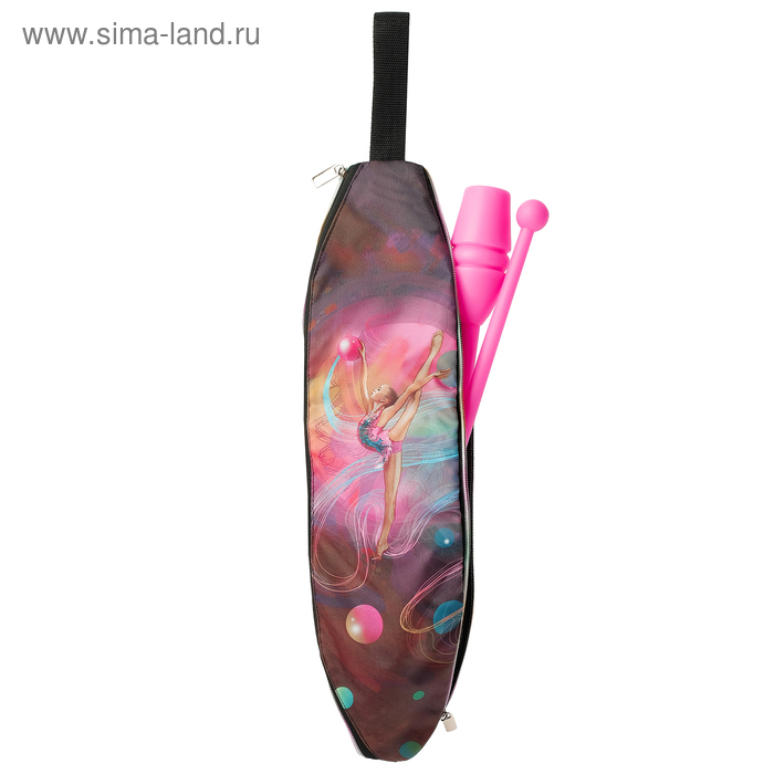 Чехол для булав, цвет чёрный/розовый
Чехол для булав, цвет чёрный/розовый