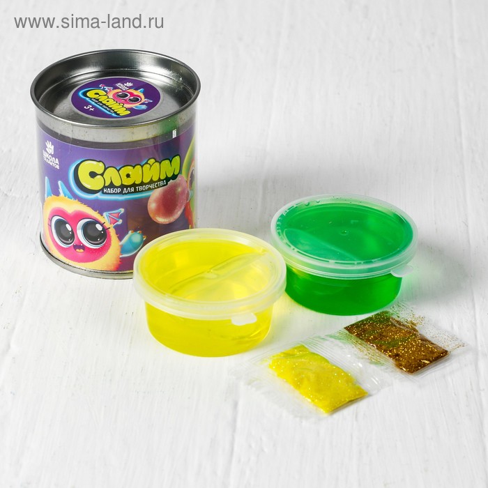 Набор для творчества «Слайм. Неоновые монстры», набор 2 шт
Набор для творчества «Слайм. Неоновые монстры», набор 2 шт