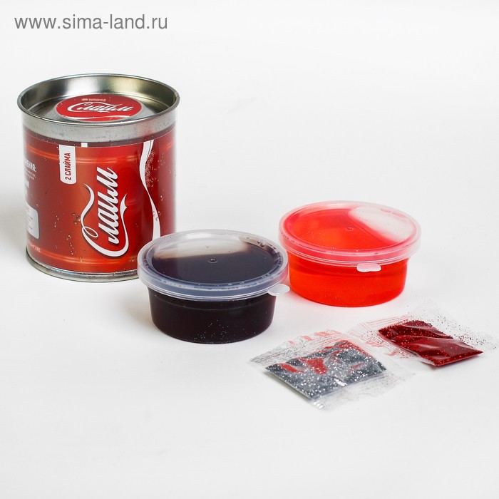 Набор для творчества «Слайм. Газировка», набор 2 шт
Набор для творчества «Слайм. Газировка», набор 2 шт