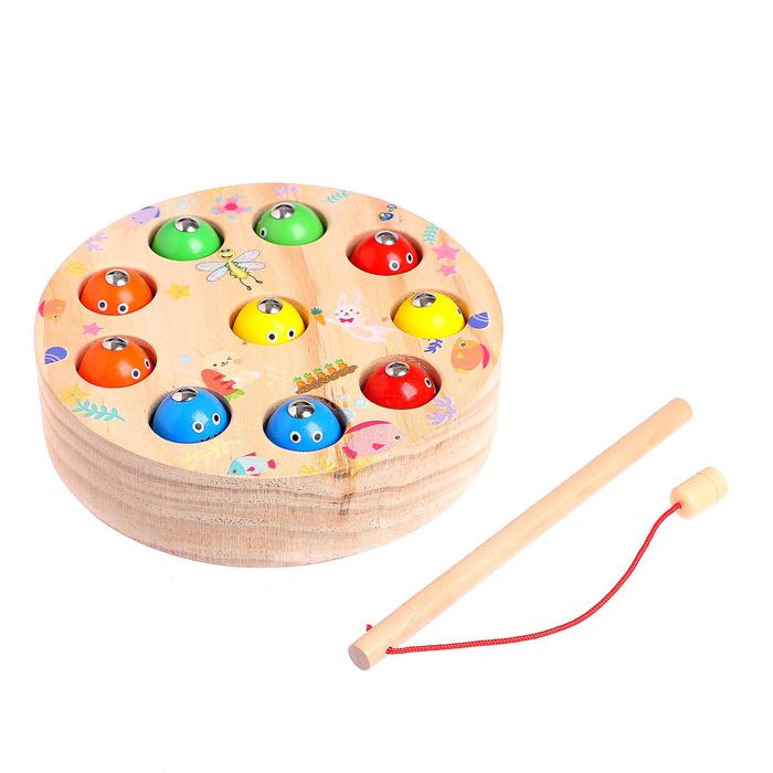Игрушка развивающая рыбалка 6×16×16,5 см
Игрушка развивающая рыбалка 6×16×16,5 см