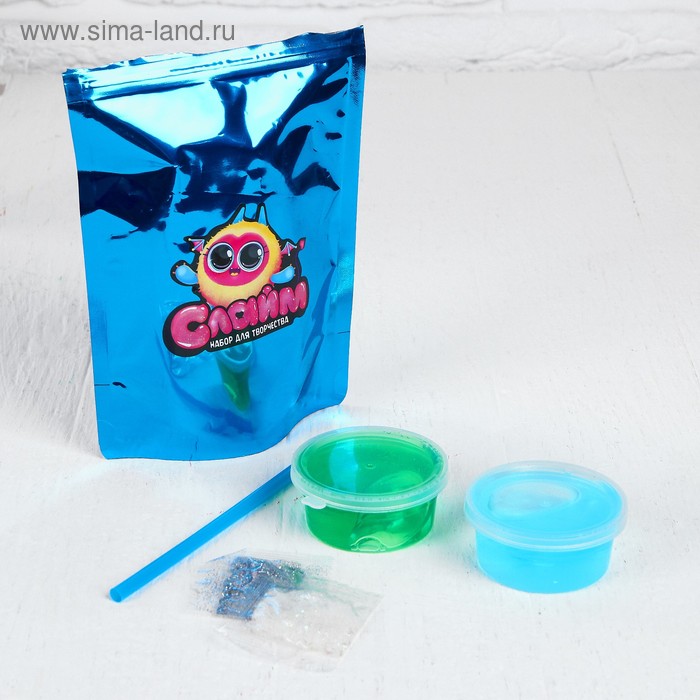 Набор для творчества «Слайм. Милый монстрик», набор 2 шт
