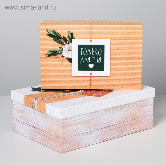 Набор коробок прямоугольных 2 в 1 «Повод для радости», 27 × 17.5 × 9 - 32 × 24 × 11 см
Набор коробок прямоугольных 2 в 1 «Повод для радости», 27 × 17.5 × 9 - 32 × 24 × 11 см