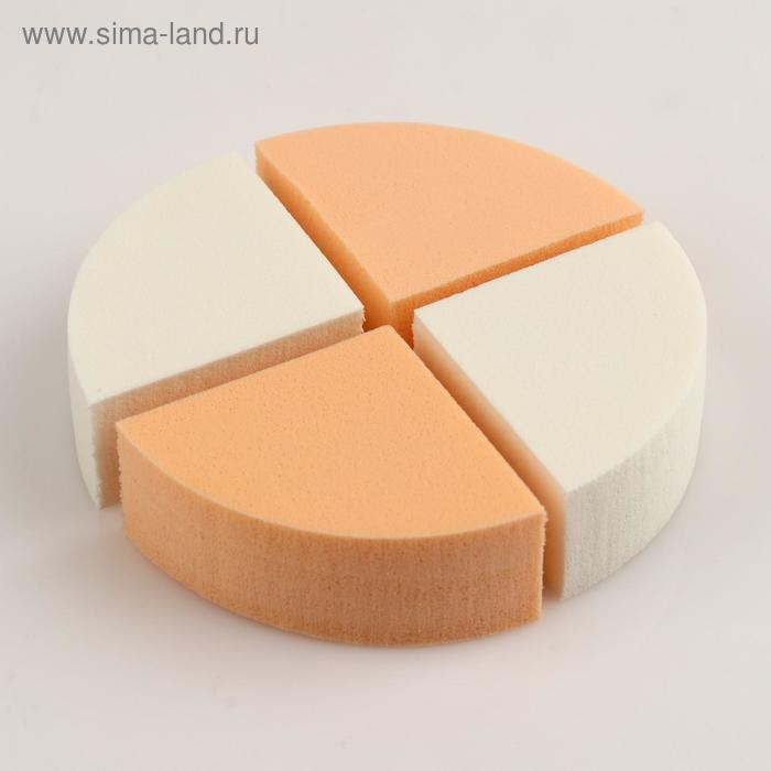 Набор спонжей для макияжа, 5 × 6 см, 4 шт, цвет бежевый/белый
Набор спонжей для макияжа, 5 × 6 см, 4 шт, цвет бежевый/белый