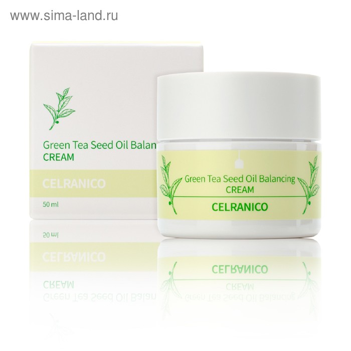 Балансирующий крем для лица Celranico, с семенами зелёного чая, 50 мл
Балансирующий крем для лица Celranico, с семенами зелёного чая, 50 мл