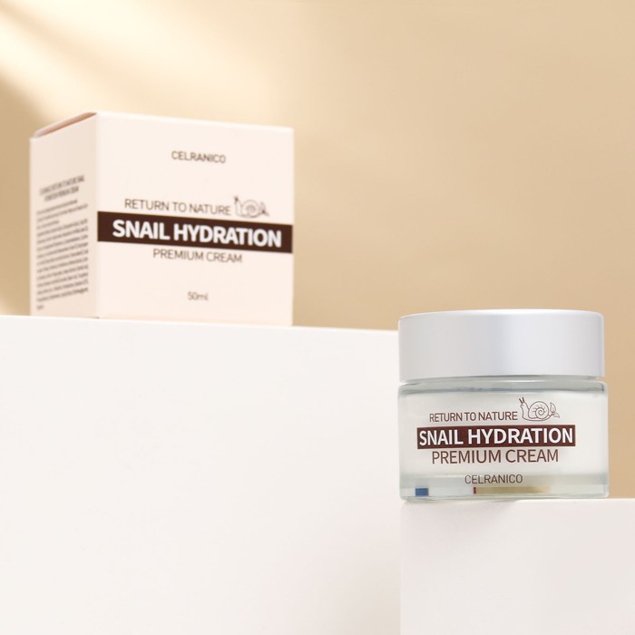 Крем для лица Celranico, с муцином улитки, 50 мл 
Крем для лица Celranico, с муцином улитки, 50 мл