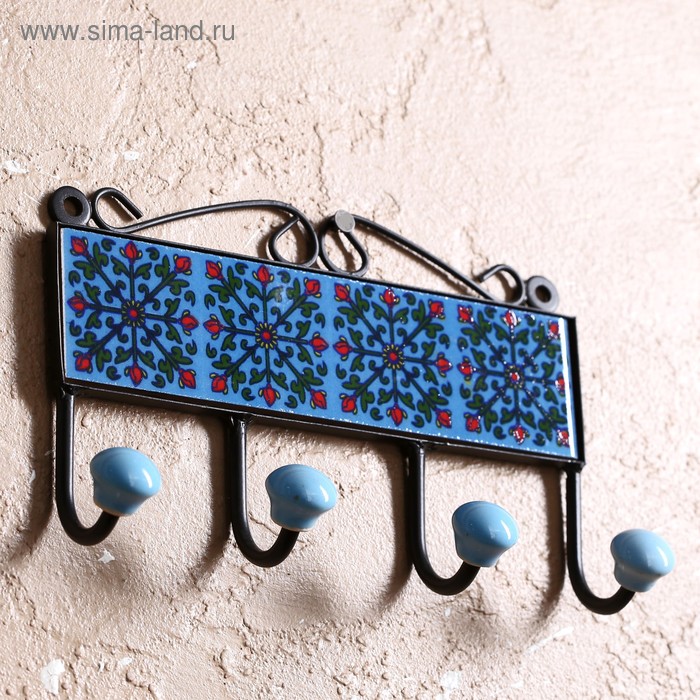 Крючки керамика, железо "Забава" (4 крючка) 20,5х4,5х13,5 см 
Крючки керамика, железо "Забава" (4 крючка) 20,5х4,5х13,5 см