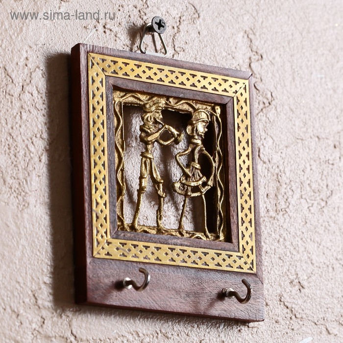 Ключница "Музыка" дерево, металл 2,5х9,5х11 см
Ключница "Музыка" дерево, металл 2,5х9,5х11 см