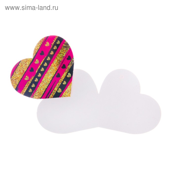 Открытка-шильдик "Сердечки" фольга, металлизация
Открытка-шильдик "Сердечки" фольга, металлизация