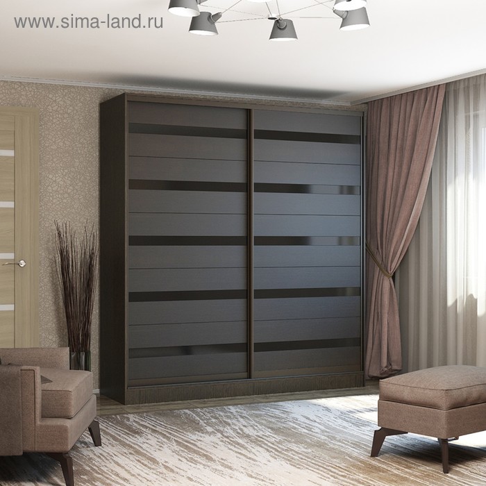 Шкаф-купе Лотос 1, 2000, Венге
Шкаф-купе Лотос 1, 2000, Венге