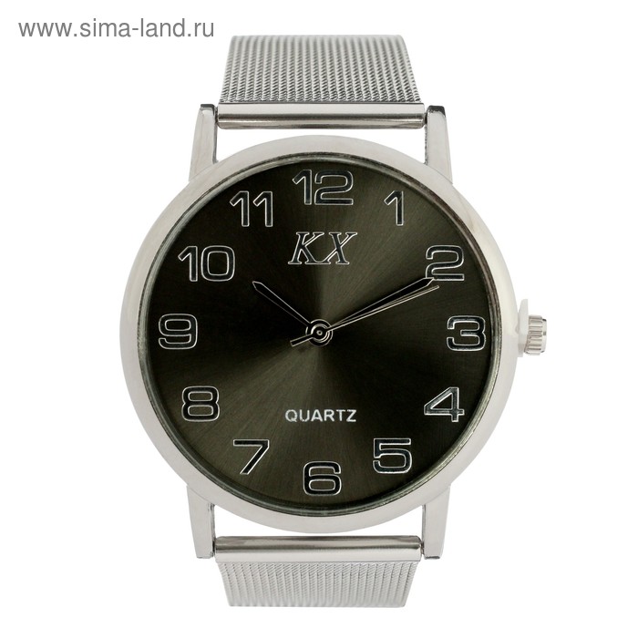 Часы наручные мужские "KX" d=3.7 см, перламутр, микс
Часы наручные мужские "KX" d=3.7 см, перламутр, микс
