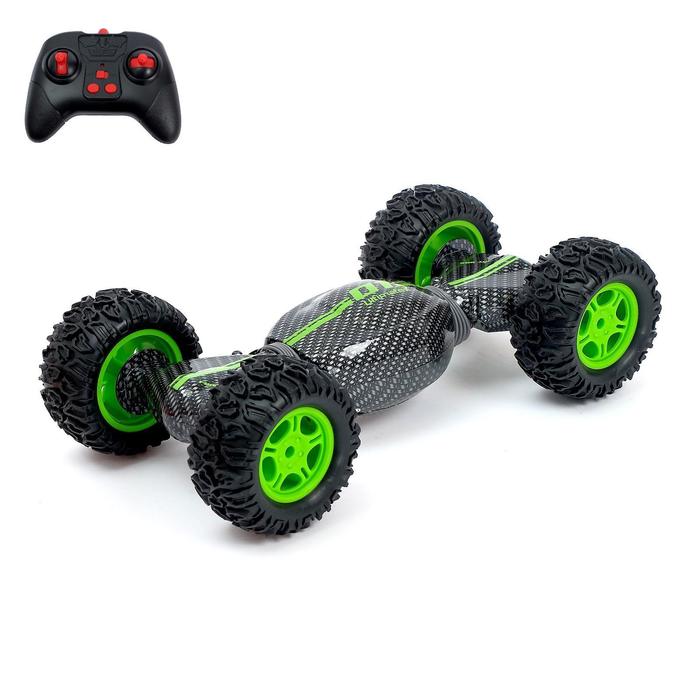 Перевёртыш «Вездеход», полный привод, работает от аккумулятора, цвет зелёный
Перевёртыш «Вездеход», полный привод, работает от аккумулятора, цвет зелёный