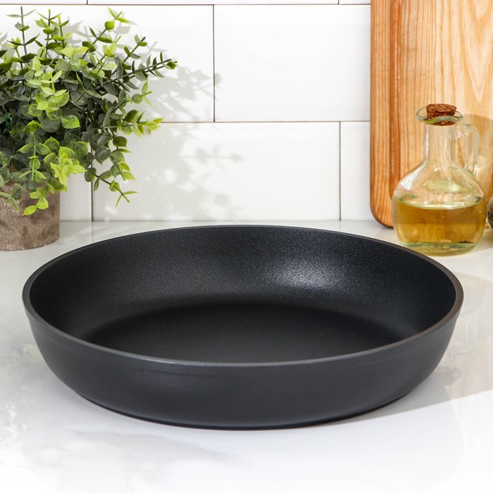 Сковорода «Традиция», d=30 см, антипригарное покрытие, цвет чёрный
Сковорода «Традиция», d=30 см, антипригарное покрытие, цвет чёрный