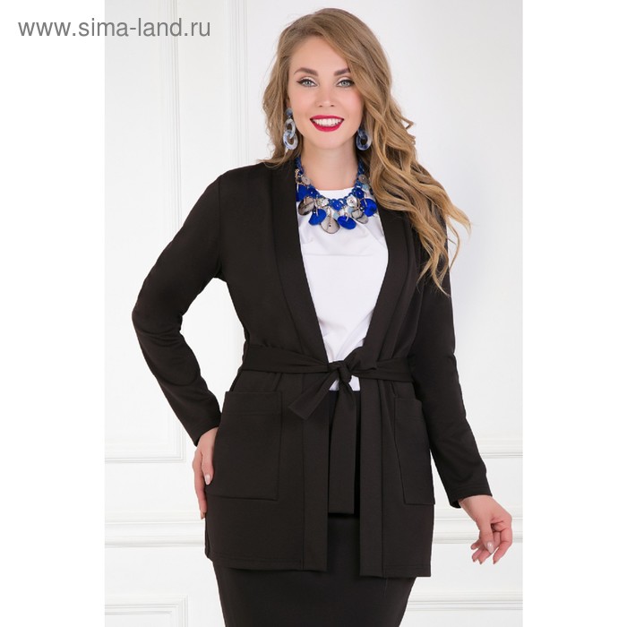 Жакет «Скиньяно блэк», размер 46
Жакет «Скиньяно блэк», размер 46