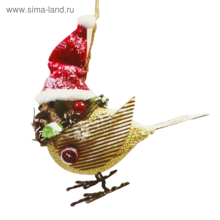 Набор для творчества - создай ёлочное украшение «Птичка в колпачке»
Набор для творчества - создай ёлочное украшение «Птичка в колпачке»