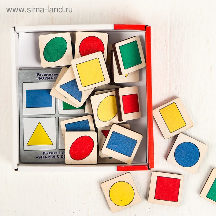 Лото «Формы и цвета» 24 фишки
Лото «Формы и цвета» 24 фишки
