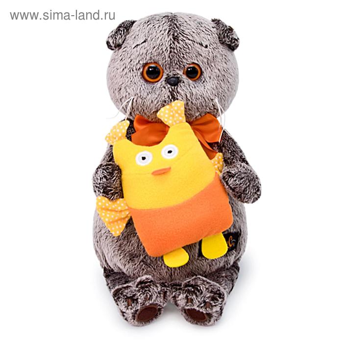 Мягкая игрушка «Басик с совой», 22 см
Мягкая игрушка «Басик с совой», 22 см