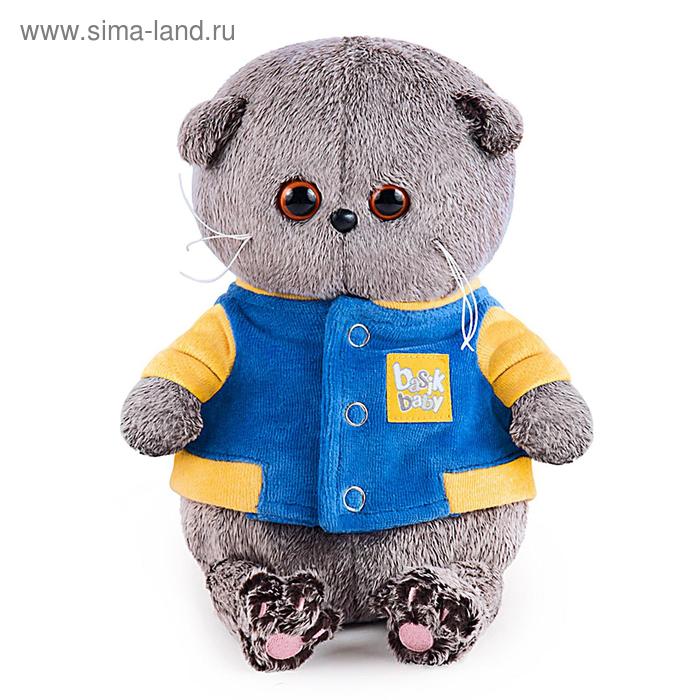 Мягкая игрушка «Басик Baby в синей куртке с желтой отделкой», 20 см
Мягкая игрушка «Басик Baby в синей куртке с желтой отделкой», 20 см
